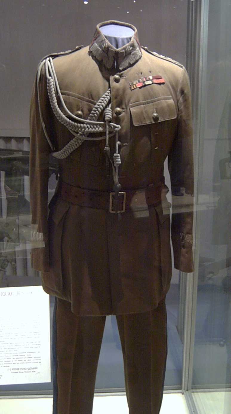 uniform of General Szeptycki